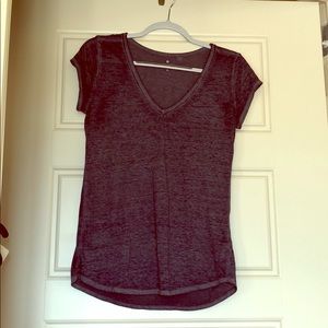 Athleta super soft navy top